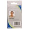 Hillman HILLMAN Plastic Clear ID Holder Badge Sleeve, PK5 711132 - alternate 2